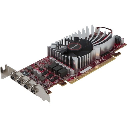 VisionTek AMD Radeon RX 550 Graphic Card - 4 GB GDDR5 - Full-height - 1.07 GHz Core - 128 bit Bus Width - PCI Express 3.0 