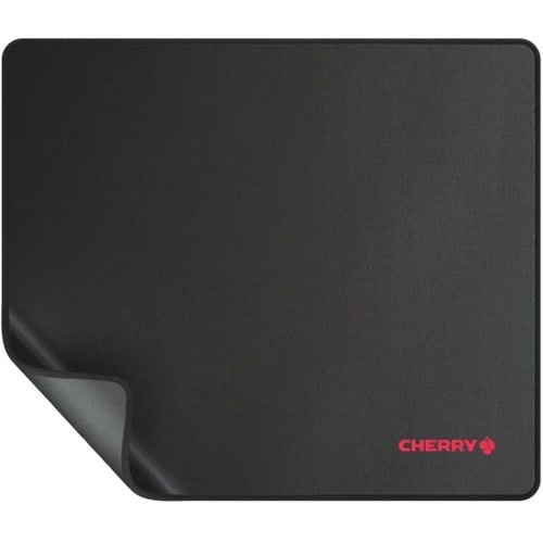 CHERRY Extra Large Mouse Pad - 5 mm x 350 mm x 300 mm Dimension - Black - Rubber - Anti-slip, Waterproof, Wear Resistant, 
