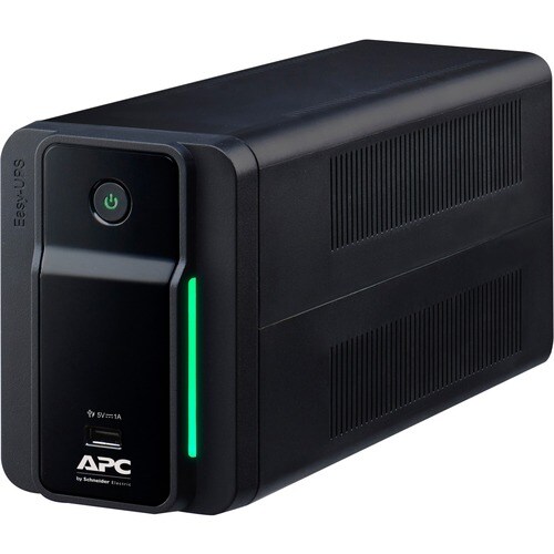 APC by Schneider Electric Back-UPS 700VA Floor Mountable UPS - AVR - 8 Hour Recharge - Single Phase - 1 x USB Outlet