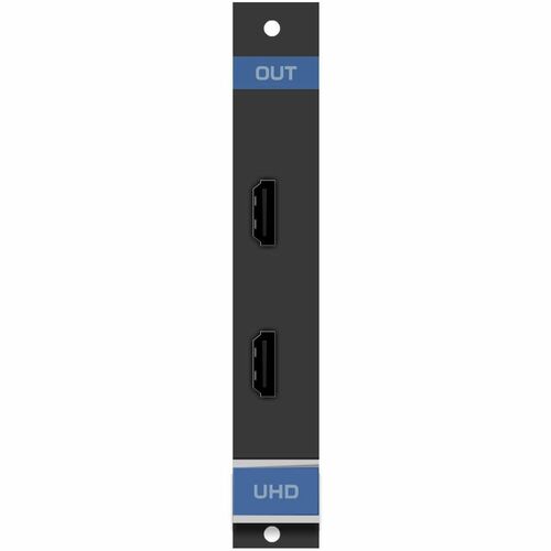 Kramer UHD-OUT2-F16 HDMI Output Module - 2 cm Height x 19 cm Width x 13 cm Depth
