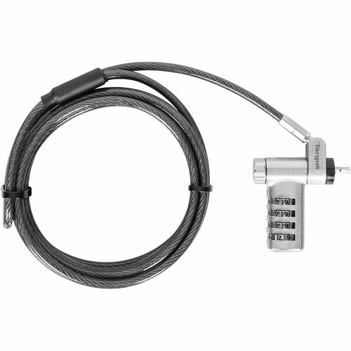 Targus DEFCON ASP96RGL Cable Lock For Monitor, Notebook, Docking Station, IP Phone - 198.12 cm (78") Cable - Resettable - 