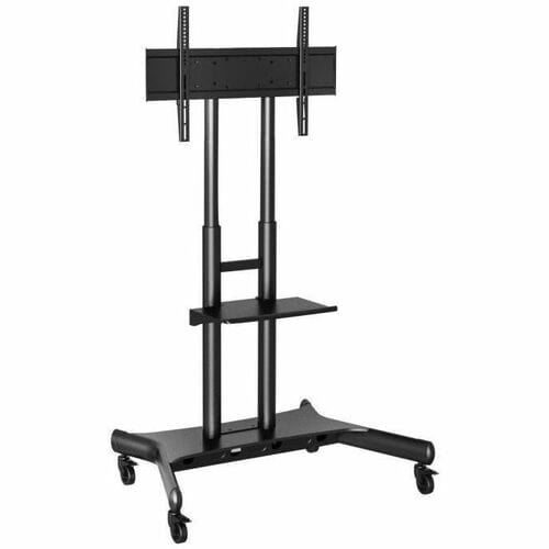 AD-TVC-75 cart - for large displays to 80" - capacity 75kg (165lb) - height adjustable - Black