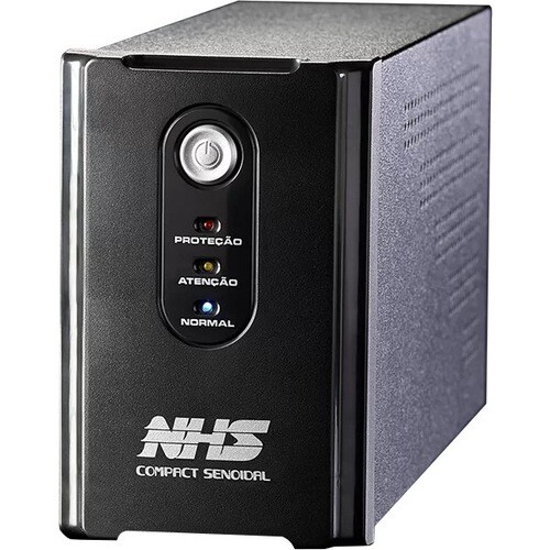 NOBREAK NHS COMPACT SENOIDAL (1000VA/B.9AH/PRETO/USB/S.220V)