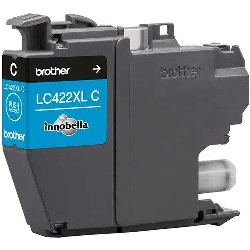 Brother LC422XLC Hoch Kapazität Tintenstrahl Tintenpatrone - Cyan - Original - Einzelpackung - 1 Pack