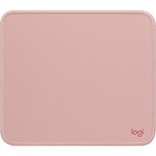 Logitech Studio Series Mouse Pad - 200 mm x 230 mm Dimension - Dark Rose - Polyester - Anti-fray, Spill Resistant, Anti-slip