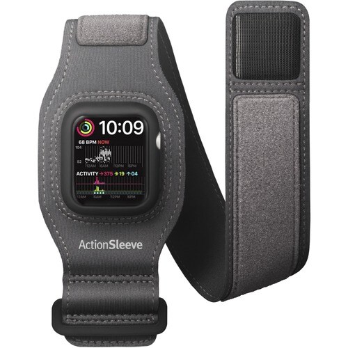 Twelve South ActionSleeve 12-2148 Carrying Case (Sleeve) Apple Apple Watch - Gray - Nick Resistant, Ding Resistant - Armba