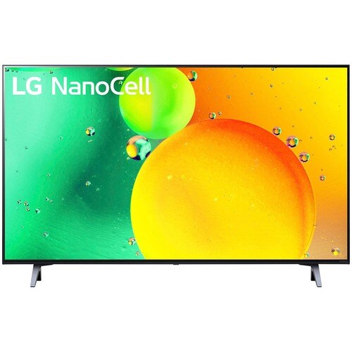 LG UQA 50NANO75UQA 50" Smart LED-LCD TV - 4K UHDTV - Black - HDR10, HLG - Nanocell Backlight - Google Assistant, Alexa, Ap