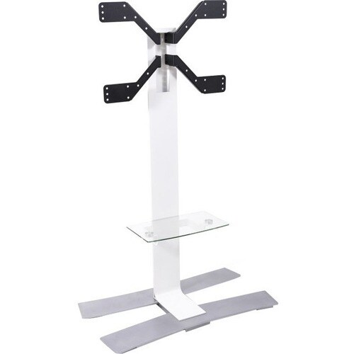 Présentoir Erard Pro WILL - Acier, En verre trempé92,80 cm (36,54") x 51 cm (20,08") x 140 cm (55,12") - Noir, Titanium