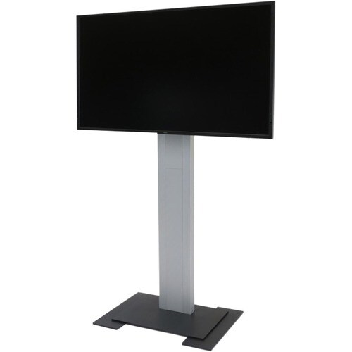 Pied pour écran Erard Pro - Capacité de Charge 70 kg - Aluminium anodisé, Peinture époxy - Acier, Aluminium - Noir, Argenté