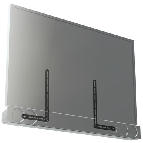 Support mural Erard Pro Sound Up pour Bar de son, Ecran, TV - Noir - Acier