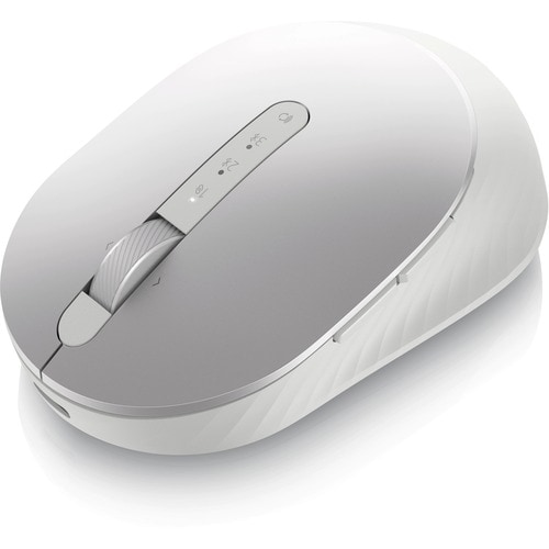 Dell Premier Rechargeable Wireless Mouse - MS7421W - Optical - Wireless - Bluetooth - 2.40 GHz - Rechargeable - Platinum S