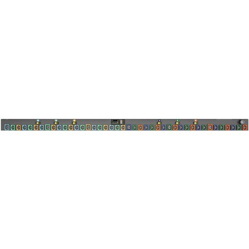 Vertiv Geist MG03E5W1-42PZ63-3PS56B2A10-S-A PDU - Monitored - 3P+N+E (IP44) - 36 x U-Lock IEC 60320 C13, 6 x U-Lock IEC 60