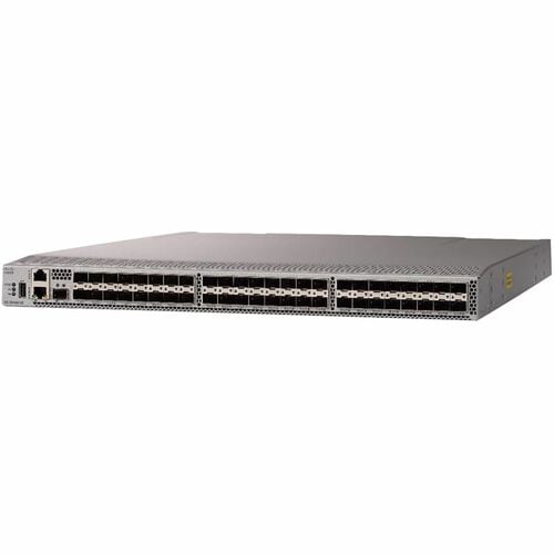 Cisco MDS 9148T 48 Ports 32 Gbit/s Fibre Channel Switch - Refurbished - 48 Fiber Channel Ports - Gigabit Ethernet - 48 x T
