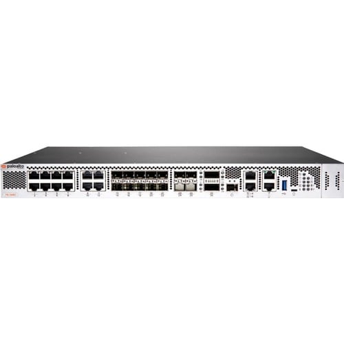 Palo Alto PA-3440 Network Security/Firewall Appliance - Intrusion Prevention - 12 Port - 10GBase-T, 10GBase-X - 25 Gigabit