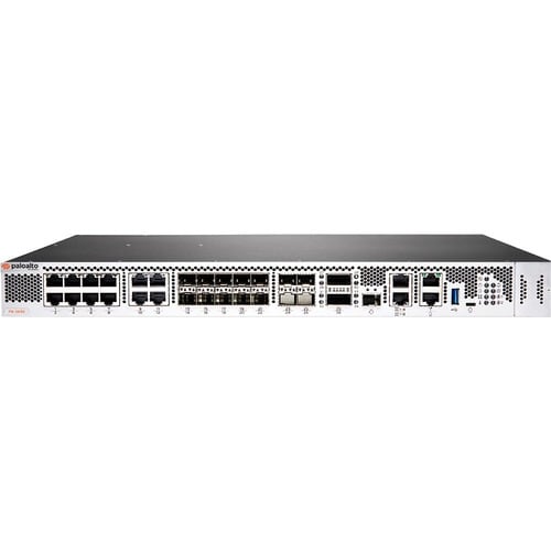 Palo Alto PA-3430 Network Security/Firewall Appliance - Intrusion Prevention - 12 Port - 10GBase-T - 10 Gigabit Ethernet -