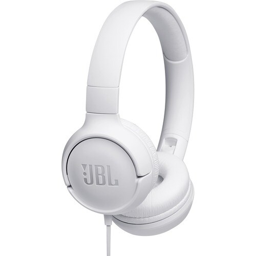 JBL Tune 500 Wired On-Ear Headphones - Stereo - Mini-phone (3.5mm) - Wired - 20 Hz to 20 kHz - Over-the-head - Binaural - 