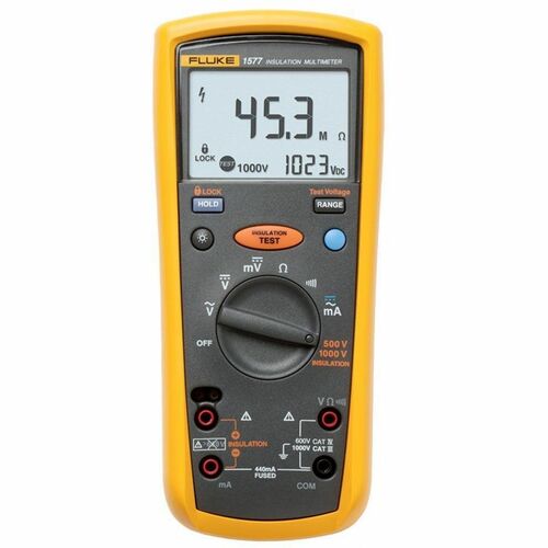 Fluke 1577 Insulation Multimeter - 1000 V, 400 mA AC - 1000 V, 400 mA DC - Auto Power Off