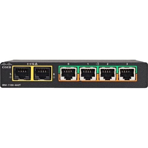 Cisco IRM-1100-4A2T Erweiterungsmodul - 1 - für Datenvernetzung - Verdrilltes DoppelkabelGigabit-Ethernet - 1000Base-X - P