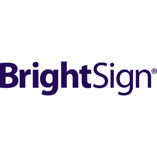 BrightSign Warranty/Support - Extended Warranty - 1 Year - Warranty - Maintenance - Parts & Labor