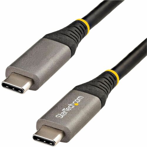 StarTech.com 20" 50cm USB C Cable 10Gbps, USB 3.1 Type-C Cable, 5A/100W, DP Alt Mode, USB-C Cord for USB-C Laptop/Phone/De