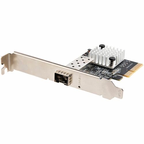 StarTech.com PEX10GSFP 10Gigabit Ethernet Card - Up to 10 Gbps PCIe network card - MSA compliant SFP+ slot - Eliminate EMI