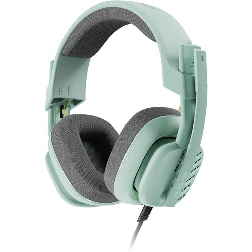 Astro A10 Wired Over-the-head Stereo Gaming Headset - Mint - Binaural - Circumaural - 32 Ohm - 20 Hz to 20 kHz - 200 cm Ca