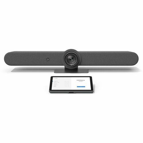 Logitech Rally Bar Video Conference Equipment - Medium/Large Room Size Supported - Graphite - For Video Conferencing, Meet