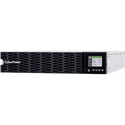 CyberPower Smart App Double Conversion Online UPS - 6 kVA/6 kW - 2U Rack/Tower - 4 Hour Recharge - 1.40 Minute Stand-by - 