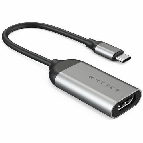 Adaptateur A/V Hyper HyperDrive HD-H8K-GL - 7680 x 4320 Supported - Argenté