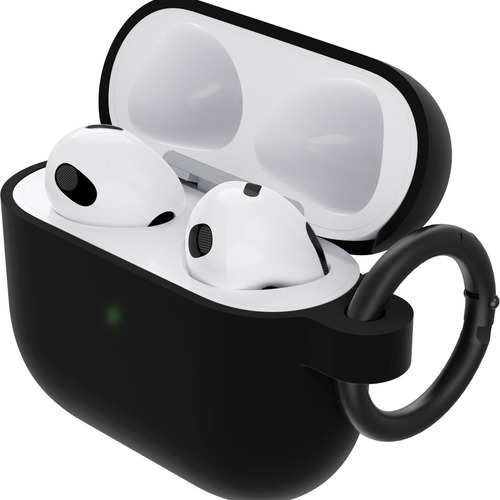 OtterBox Carrying Case Apple AirPods - Black Taffy, Black - Scratch Resistant, Scuff Resistant, Damage Resistant, Drop Res