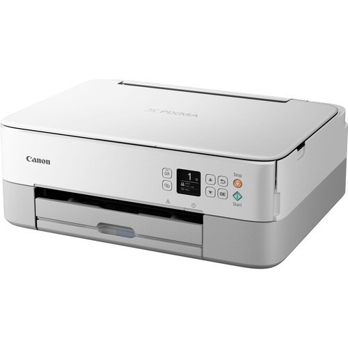 Canon PIXMA TS5351a Sem fios Impressora multi-funcional de jato de tinta - Cor - Branco - Copiadora/Impressora/Scanner - A