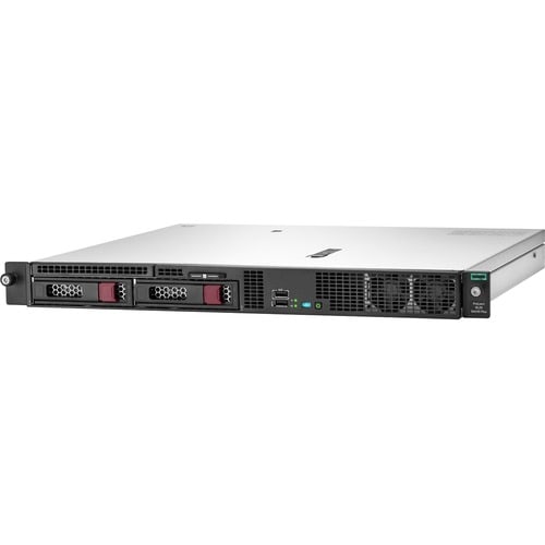 HPE ProLiant DL20 G10 Plus 1U Rack Server - 1 Xeon E-2314 2.80 GHz - 8 GB RAM - Serial ATA Controller - Intel C256 Chip - 