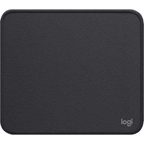 Logitech Mouse Pad - Studio Series - 200 mm x 230 mm Dimension - Graphite - Polyester - Anti-fray, Spill Resistant, Anti-slip