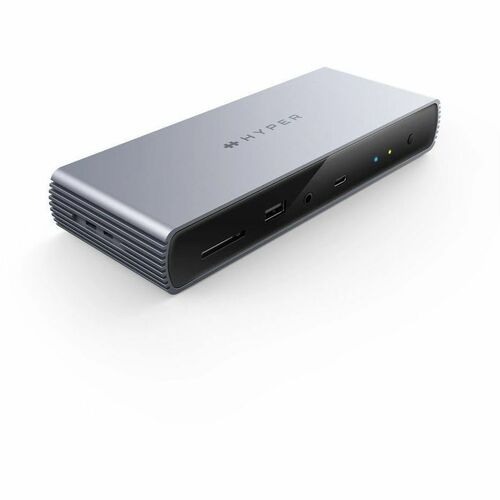 Targus HyperDrive Thunderbolt 4 Docking Station - Memory Card Reader - SD - 135 W - Thunderbolt 4 - 2 Displays Supported -