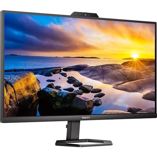 Monitor LCD Philips 68,6 cm (27") Cámara Web WQHD WLED - 16:9 - Negro Texturado - 685,80 mm Class - Tecnología de Conmutac