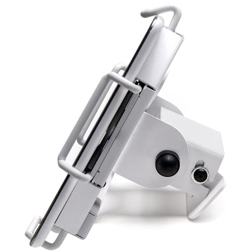 Star Micronics Wall Mount for Tablet - White - 75 x 75, 100 x 100 - VESA Mount Compatible - Steel