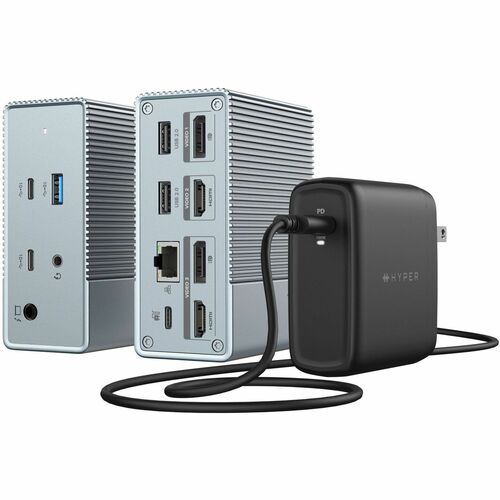 Targus HyperDrive GEN2 12-in-1 USB-C Docking Station with Power - for Monitor, Notebook - 100 W - USB Type C - 3 Displays 