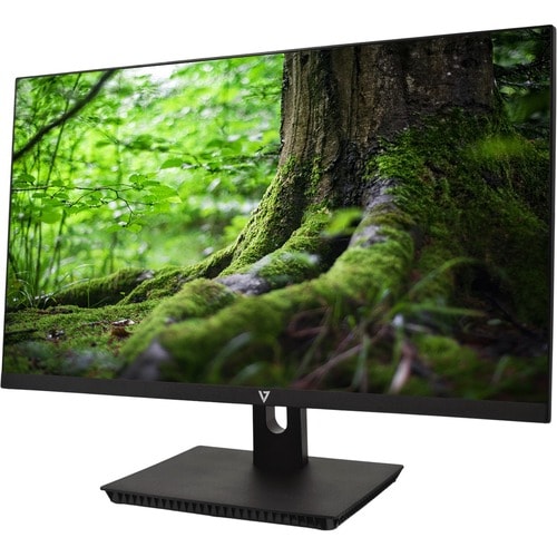 V7 L238IPS-N 24" Class Full HD LCD Monitor - 16:9 - Black - 23.8" Viewable - In-plane Switching (IPS) Technology - LED Bac