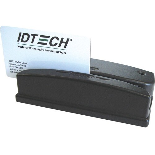 ID TECH Omni Leitor de fita magnética - 1524 mm/s - USB - Preto