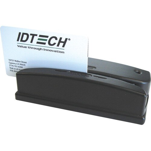 ID TECH Omni Leitor de fita magnética - 1524 mm/s - USB - Preto