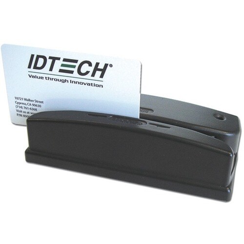 ID TECH Omni. Interface: USB / PS/2, Cor do produto: Preto, Formatos suportados: ISO 7811, AAMVA, F2F; UPC-A, UPC-E, EAN-8