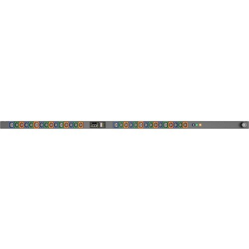 Vertiv Geist MG03E4B0-30PN63-2PS56B2A10-S-A PDU - Monitorizado - 3P+N+E (IP44) - 24 x U-Lock IEC 60320 C13, 6 x bloqueio e