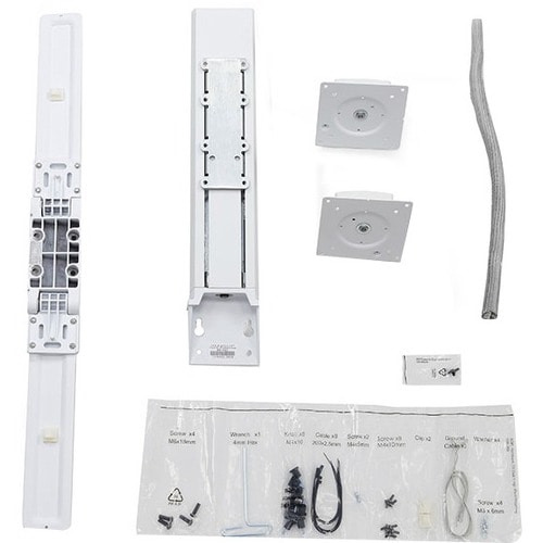 Ergotron STYLEVIEW DUAL MONITOR KIT. Tipo de instalação: Secretária. Peso: 4,72 kg