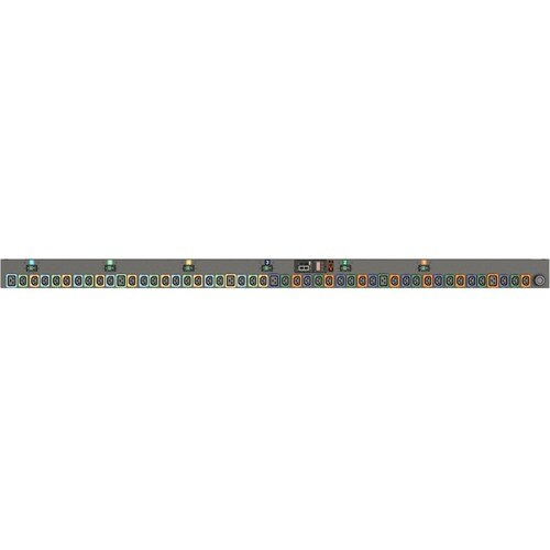 Vertiv Geist MGU3EHW1-48MI13-3PS56B2A10-S-A PDU - Compatível com TAA - Monitorizado - 3P+N+E (IP44) - 6 x bloqueio em U IE