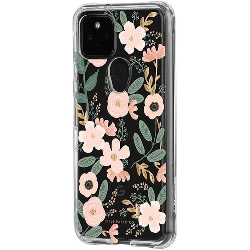 Case-mate Pixel 5 Rifle Paper Co. - For Google Pixel 5 Smartphone - Sprawling Printed Floral - Wild Flowers - Drop Resista