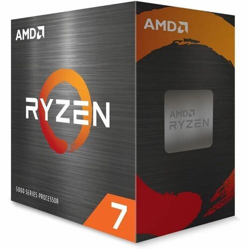 AMD Ryzen 7 5000 5700X Octa-core (8 Core) 3.40 GHz Processor - Box - 32 MB L3 Cache - 4 MB L2 Cache - 512 KB L1 Cache - 64