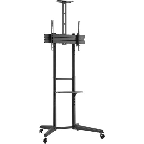 Neomounts FL50-550BL1 Height Adjustable Display Stand - Up to 70" (177.80 cm) Screen Support - 50 kg Load Capacity - 196.6