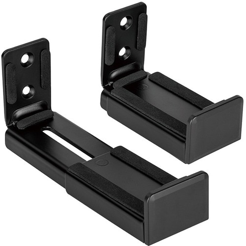Neomounts AWL29-550BL1 Mounting Adapter for Sound Bar Speaker - Black - Height Adjustable - 15 kg Load Capacity