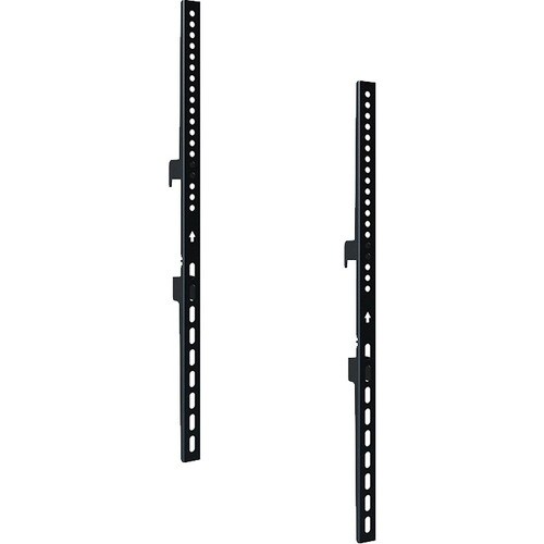 HAGOR comPROnents Befestigungsadapter für Display, LED-Display - Schwarz - VESA-Wandhalterungsnorm - Stahl, Aluminium
