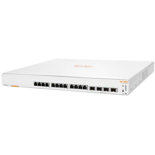 HPE Instant On 1960 12 Ports Manageable Ethernet Switch - 10 Gigabit Ethernet - 10GBase-T, 10GBase-X - 2 Layer Supported -